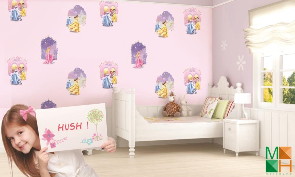 Các mẫu giấy dán tường Hàn Quốc đẹp cho trẻ em